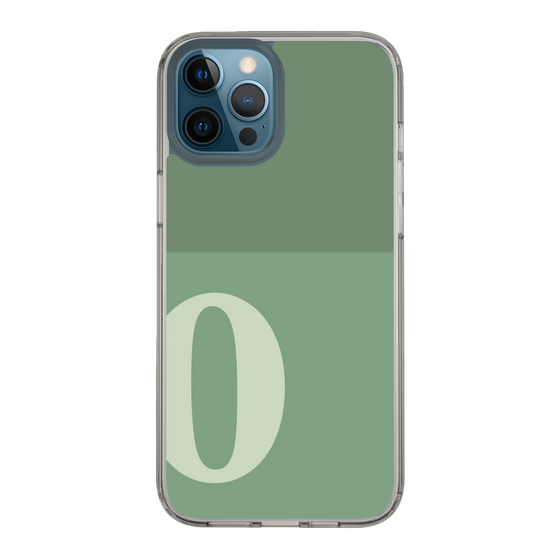 Slim Protection Case［ Original - initial two tone - O green ］