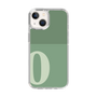 Slim Protection Case［ Original - initial two tone - O green ］