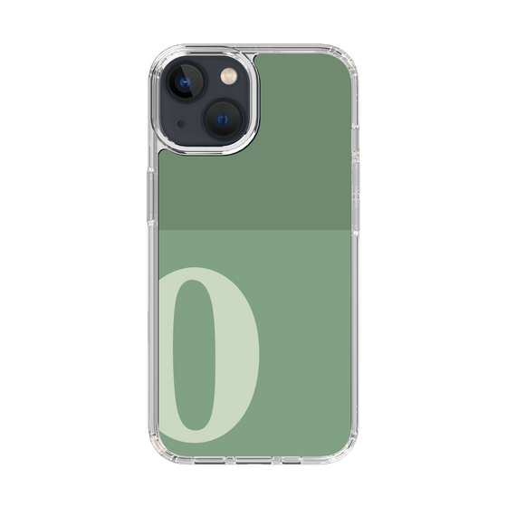 Slim Protection Case［ Original - initial two tone - O green ］
