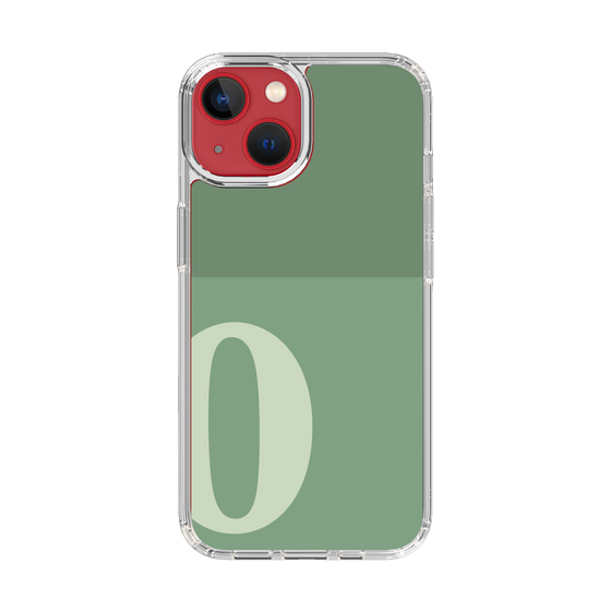 Slim Protection Case［ Original - initial two tone - O green ］
