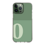 Slim Protection Case［ Original - initial two tone - O green ］