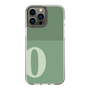 Slim Protection Case［ Original - initial two tone - O green ］