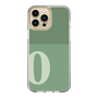 Slim Protection Case［ Original - initial two tone - O green ］