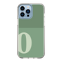 Slim Protection Case［ Original - initial two tone - O green ］