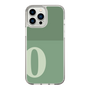 Slim Protection Case［ Original - initial two tone - O green ］