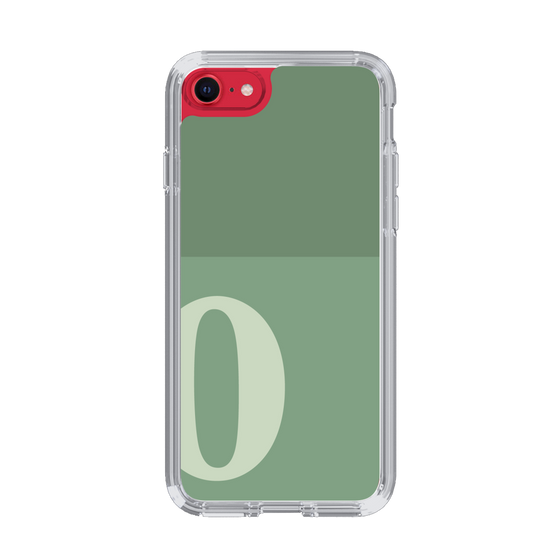 Slim Protection Case［ Original - initial two tone - O green ］