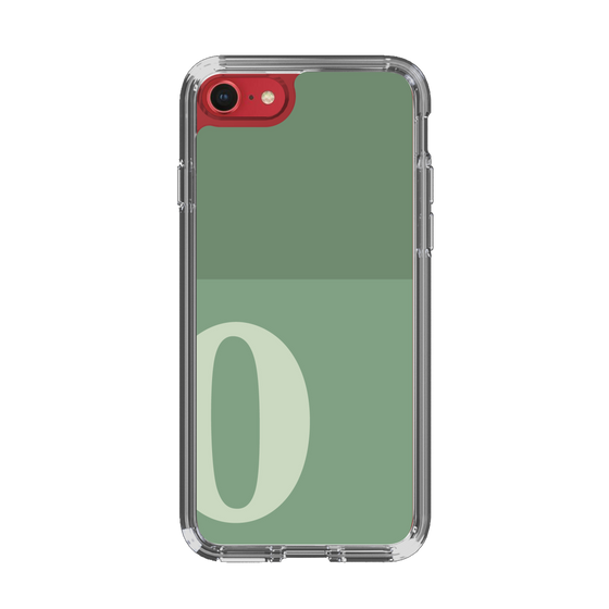 Slim Protection Case［ Original - initial two tone - O green ］