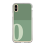 Slim Protection Case［ Original - initial two tone - O green ］