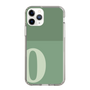 Slim Protection Case［ Original - initial two tone - O green ］
