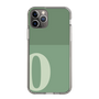 Slim Protection Case［ Original - initial two tone - O green ］