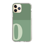 Slim Protection Case［ Original - initial two tone - O green ］
