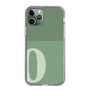 Slim Protection Case［ Original - initial two tone - O green ］