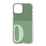Slim Protection Case［ Original - initial two tone - O green ］