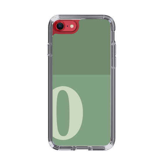 Slim Protection Case［ Original - initial two tone - O green ］