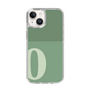 Slim Protection Case［ Original - initial two tone - O green ］