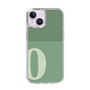 Slim Protection Case［ Original - initial two tone - O green ］