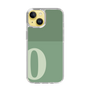 Slim Protection Case［ Original - initial two tone - O green ］