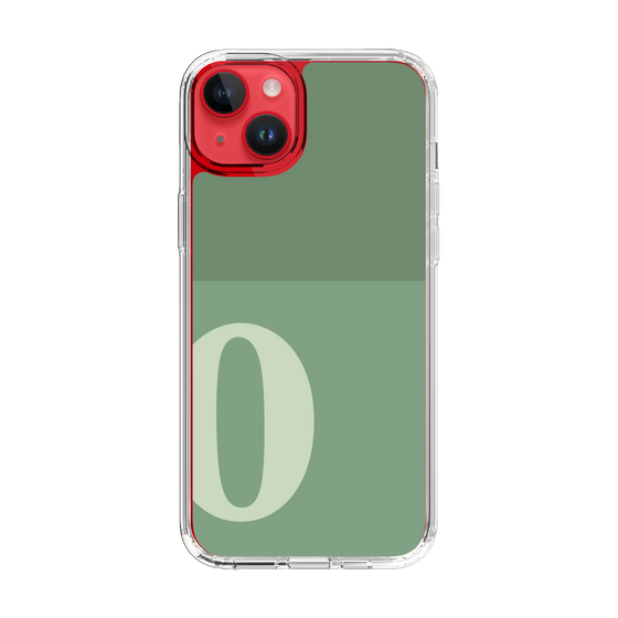 Slim Protection Case［ Original - initial two tone - O green ］