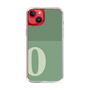 Slim Protection Case［ Original - initial two tone - O green ］