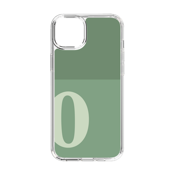 Slim Protection Case［ Original - initial two tone - O green ］