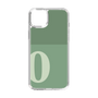 Slim Protection Case［ Original - initial two tone - O green ］