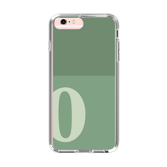 Slim Protection Case［ Original - initial two tone - O green ］