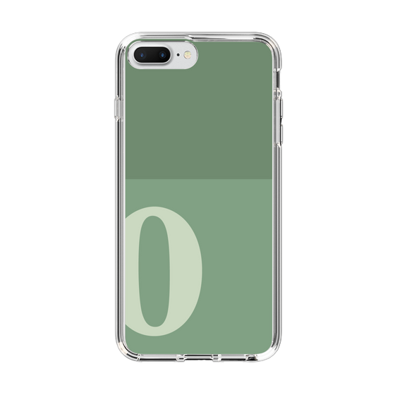 Slim Protection Case［ Original - initial two tone - O green ］