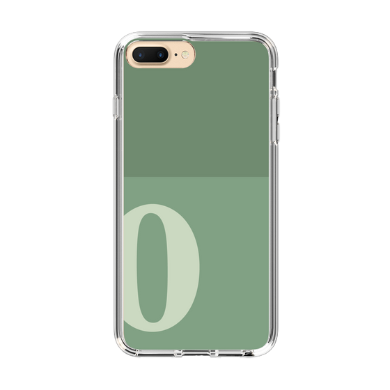 Slim Protection Case［ Original - initial two tone - O green ］