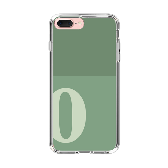 Slim Protection Case［ Original - initial two tone - O green ］