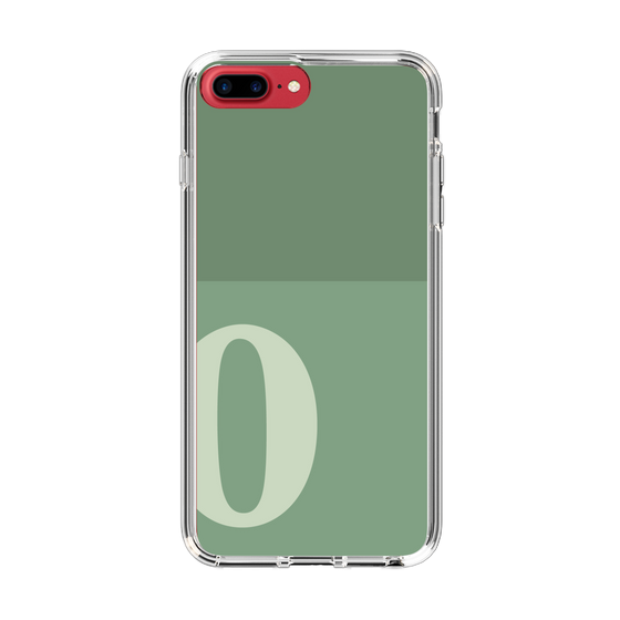 Slim Protection Case［ Original - initial two tone - O green ］