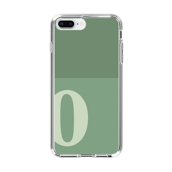 Slim Protection Case［ Original - initial two tone - O green ］