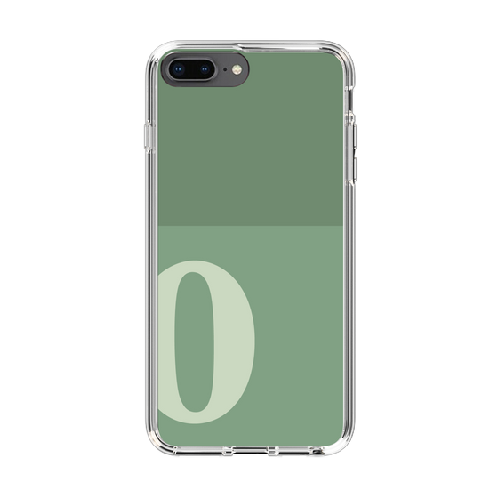 Slim Protection Case［ Original - initial two tone - O green ］