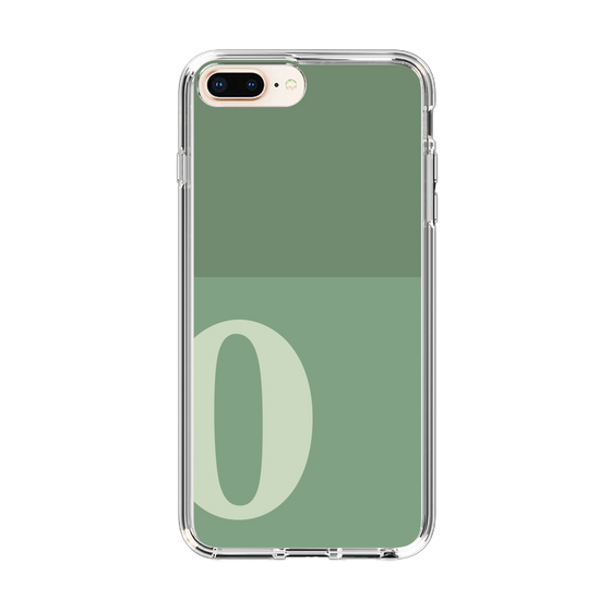 Slim Protection Case［ Original - initial two tone - O green ］
