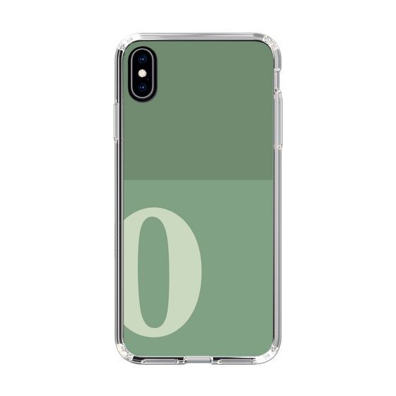 Slim Protection Case［ Original - initial two tone - O green ］