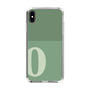 Slim Protection Case［ Original - initial two tone - O green ］