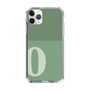 Slim Protection Case［ Original - initial two tone - O green ］