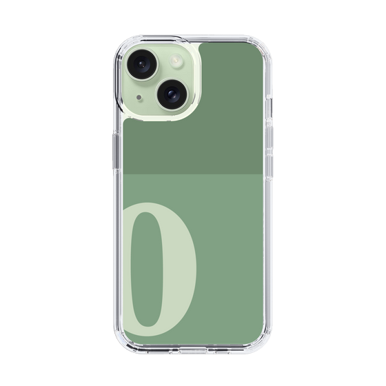 Slim Protection Case［ Original - initial two tone - O green ］