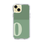 Slim Protection Case［ Original - initial two tone - O green ］