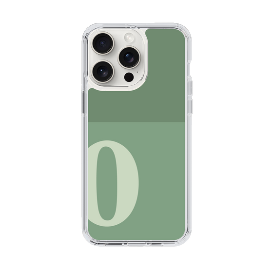 Slim Protection Case［ Original - initial two tone - O green ］