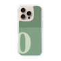Slim Protection Case［ オリジナル - initial two tone - O green ］