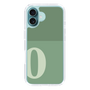 Slim Protection Case［ オリジナル - initial two tone - O green ］