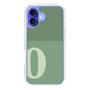 Slim Protection Case［ オリジナル - initial two tone - O green ］