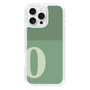 Slim Protection Case［ オリジナル - initial two tone - O green ］