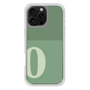 Slim Protection Case［ オリジナル - initial two tone - O green ］