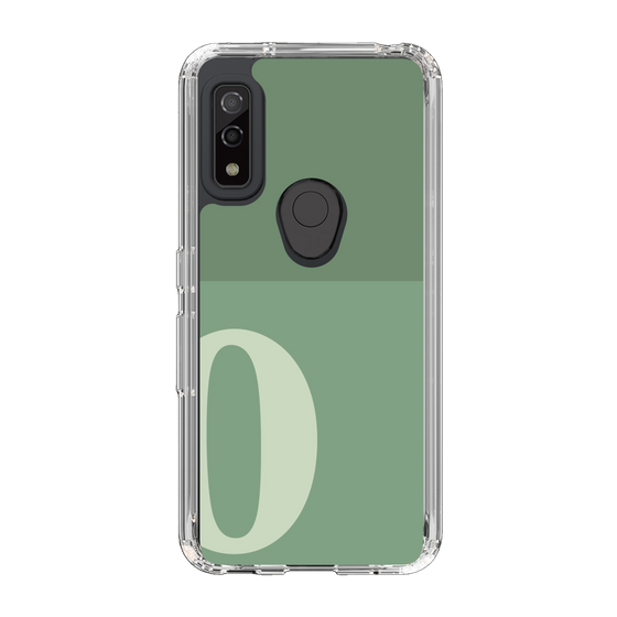 Slim Protection Case［ Original - initial two tone - O green ］