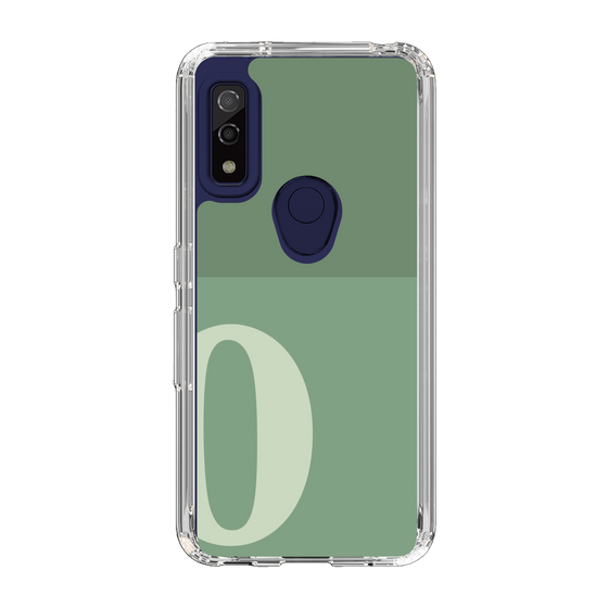 Slim Protection Case［ Original - initial two tone - O green ］