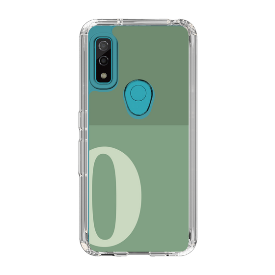 Slim Protection Case［ Original - initial two tone - O green ］
