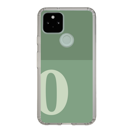 Slim Protection Case［ Original - initial two tone - O green ］