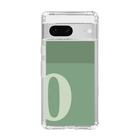 Slim Protection Case［ Original - initial two tone - O green ］