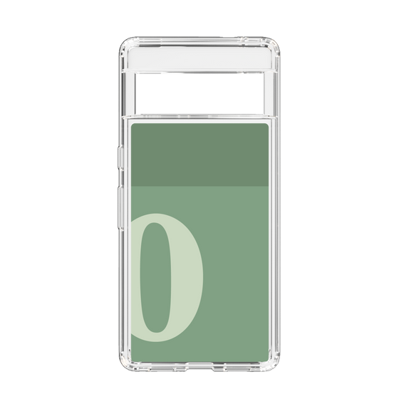 Slim Protection Case［ Original - initial two tone - O green ］